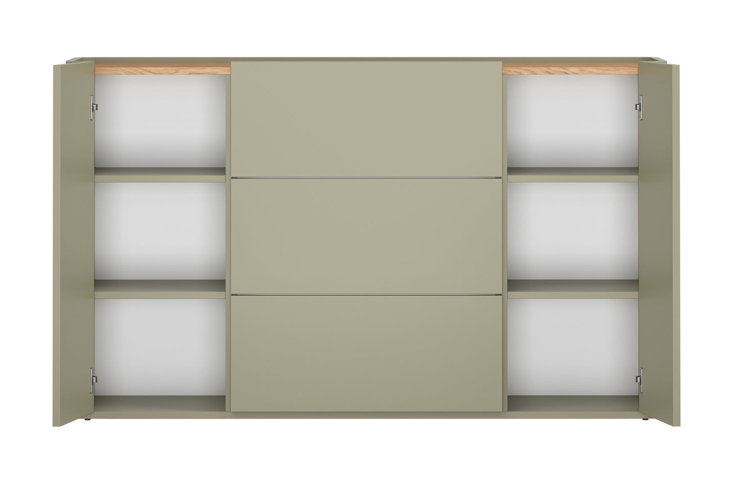 Kumode Elva 150/89.5/48 cm Eikalipts / Baltijas kāpu ozols - N1 Home