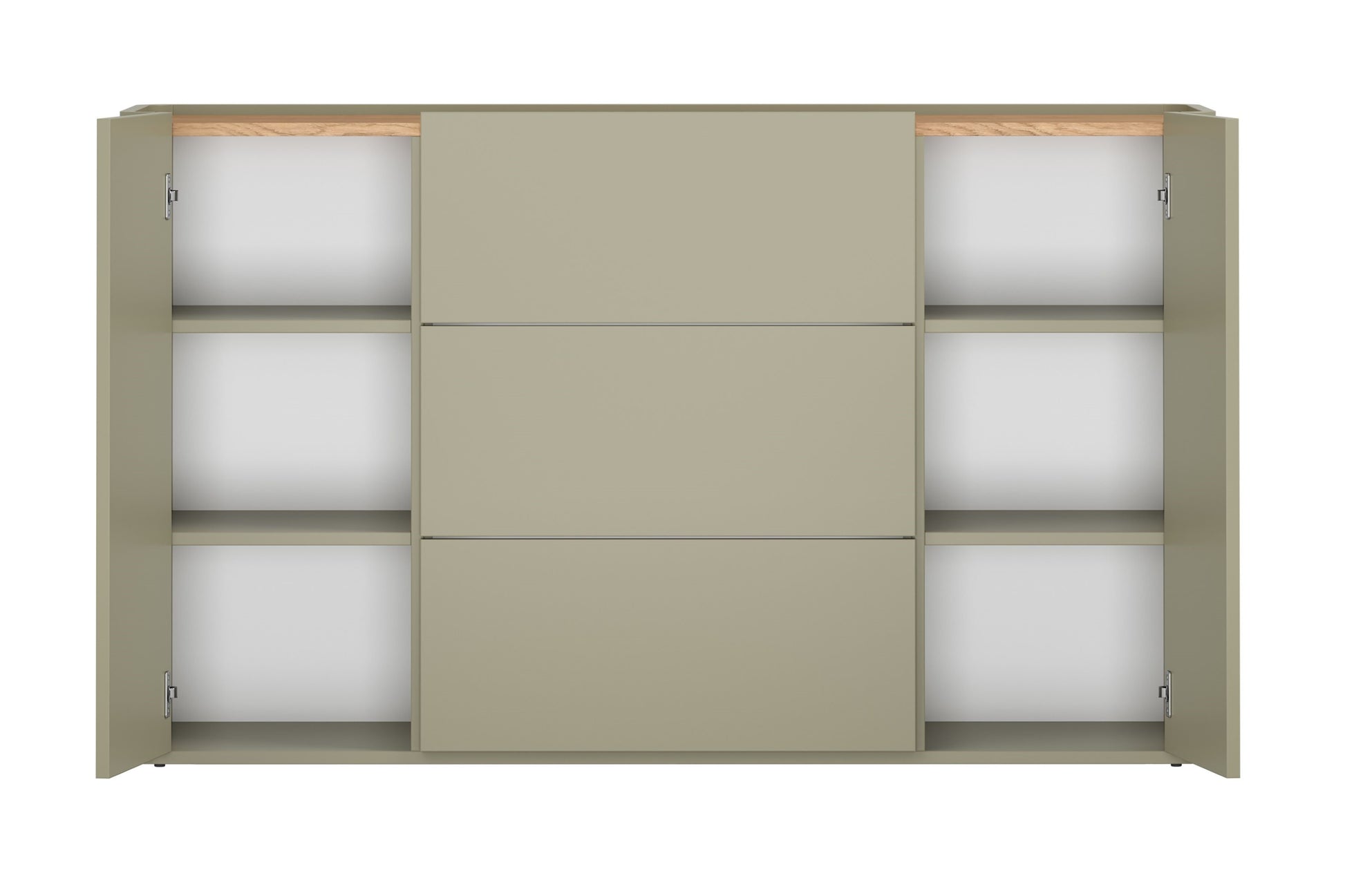 Kumode Elva 150/89.5/48 cm Eikalipts / Baltijas kāpu ozols - N1 Home