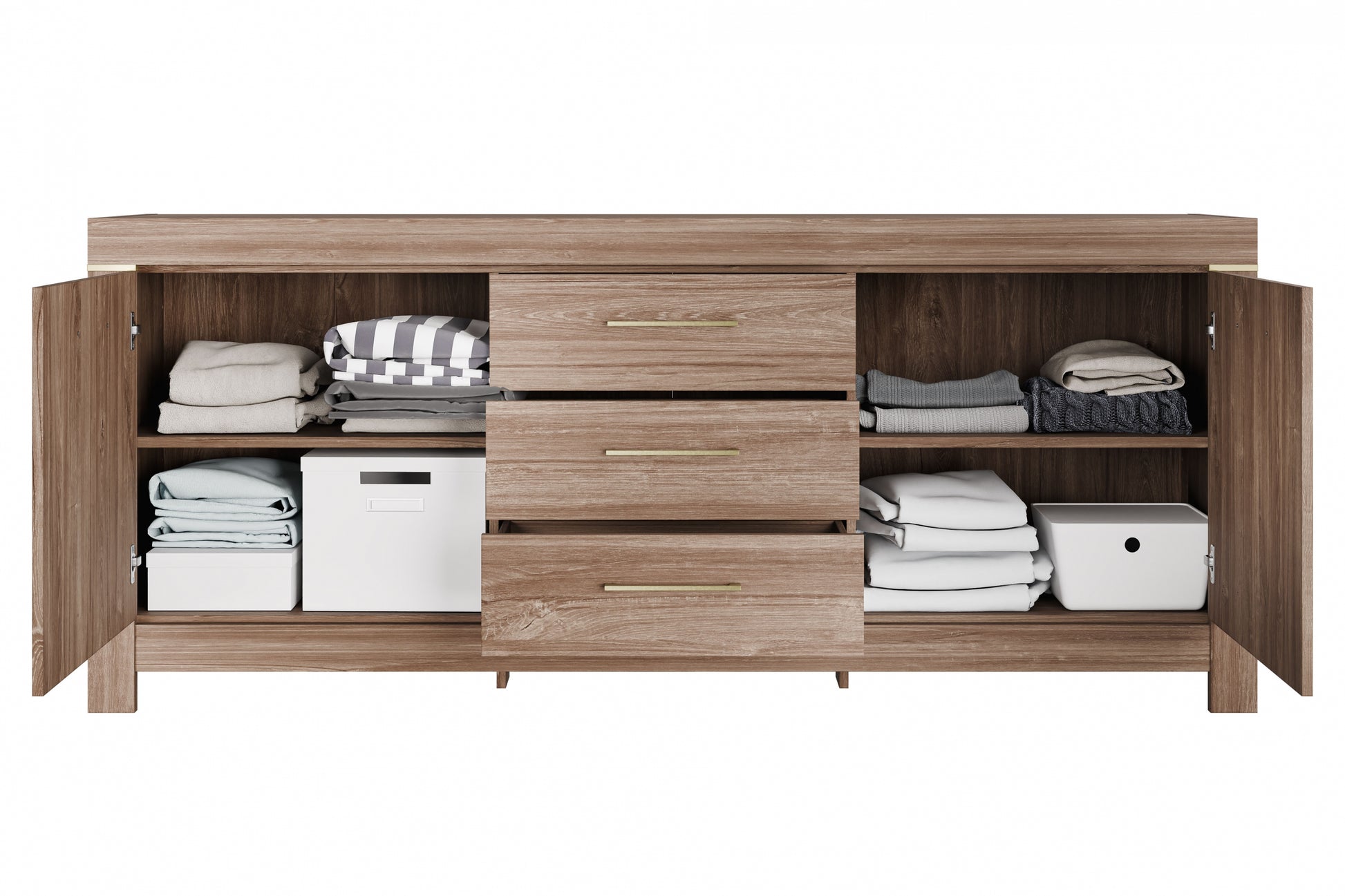 Kumode Geri 200/85/45 cm rosīgs ozols - N1 Home