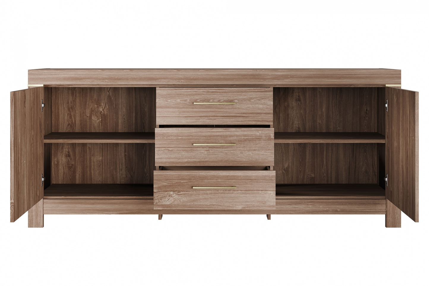 Kumode Geri 200/85/45 cm rosīgs ozols - N1 Home