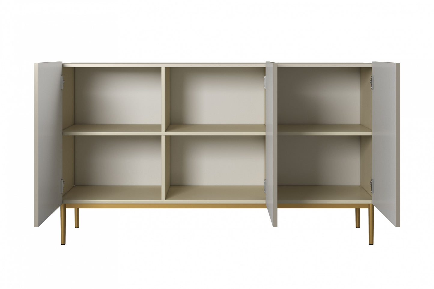 Kumode AUSTIN 150/85/45 cm kašmirs/zelts kājas - N1 Home