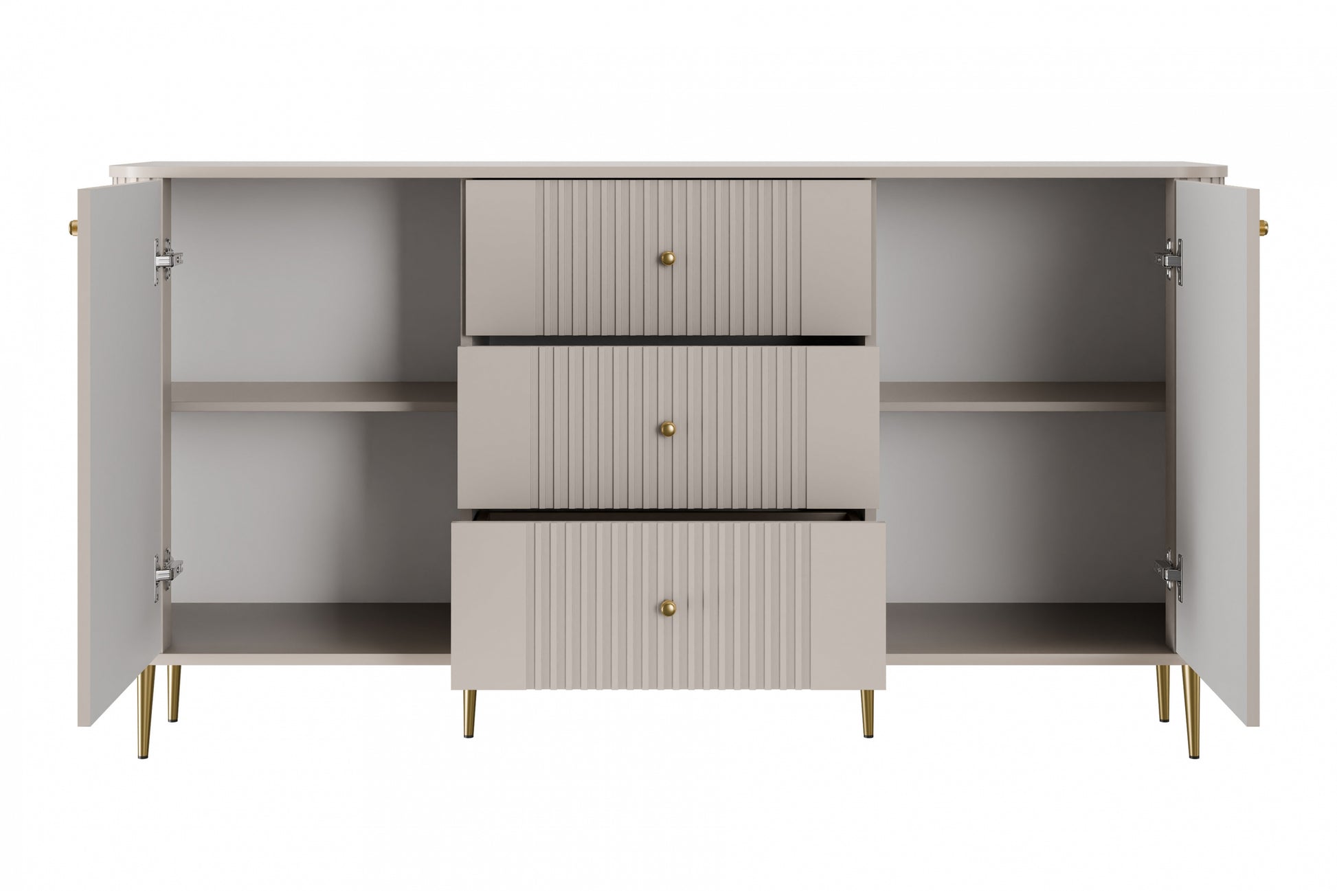 Kumode Vespa 160/85/38 cm kašmirs/zelts - N1 Home