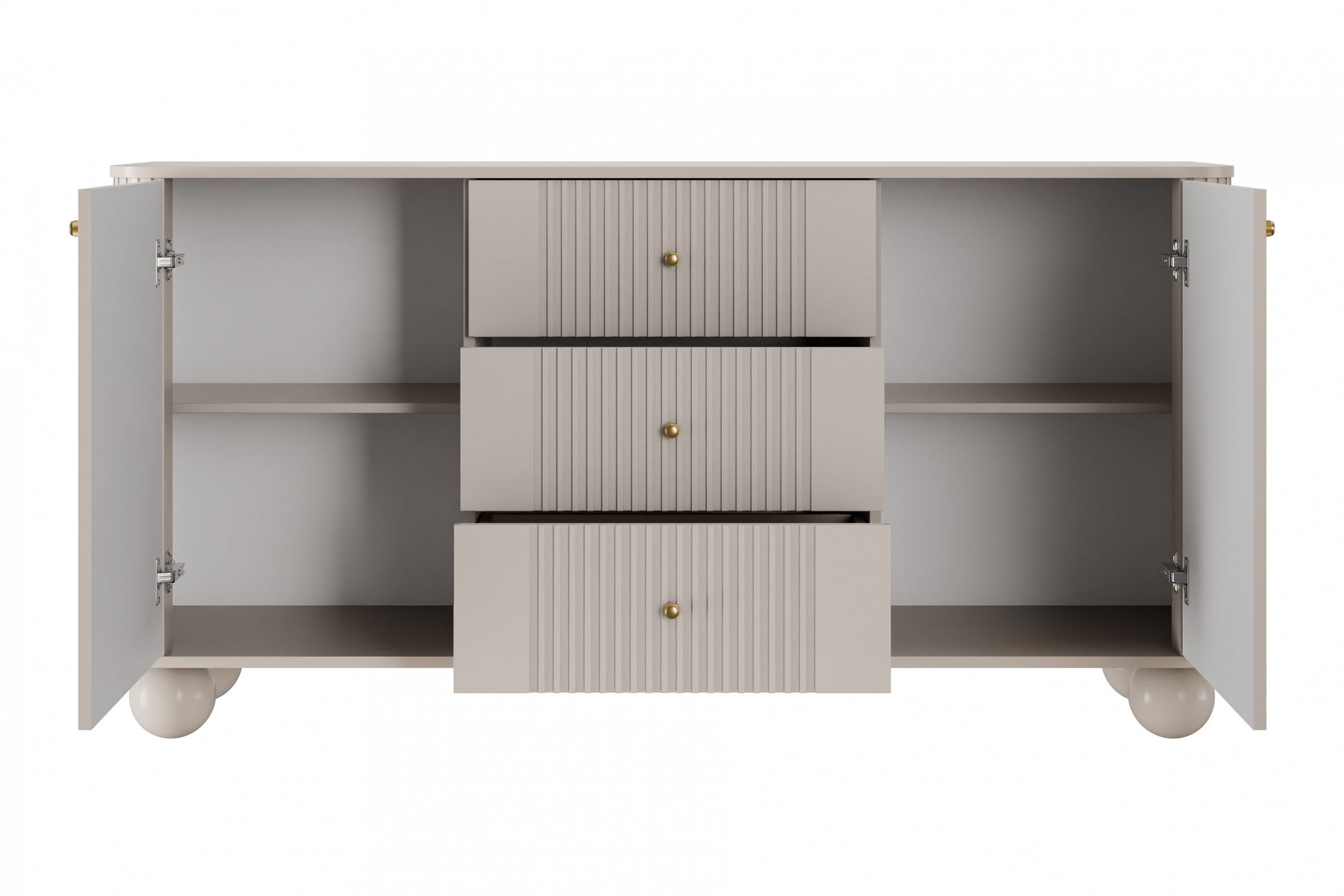 Kumode Vespa 160/82/38 cm kašmirs/zelts - N1 Home