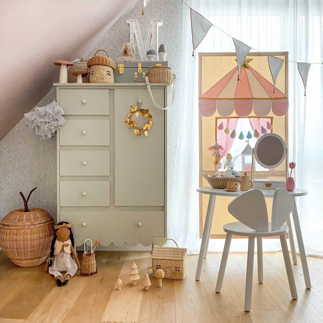 Kumode Bubi 140 x 84 x 50 cm olīves - N1 Home