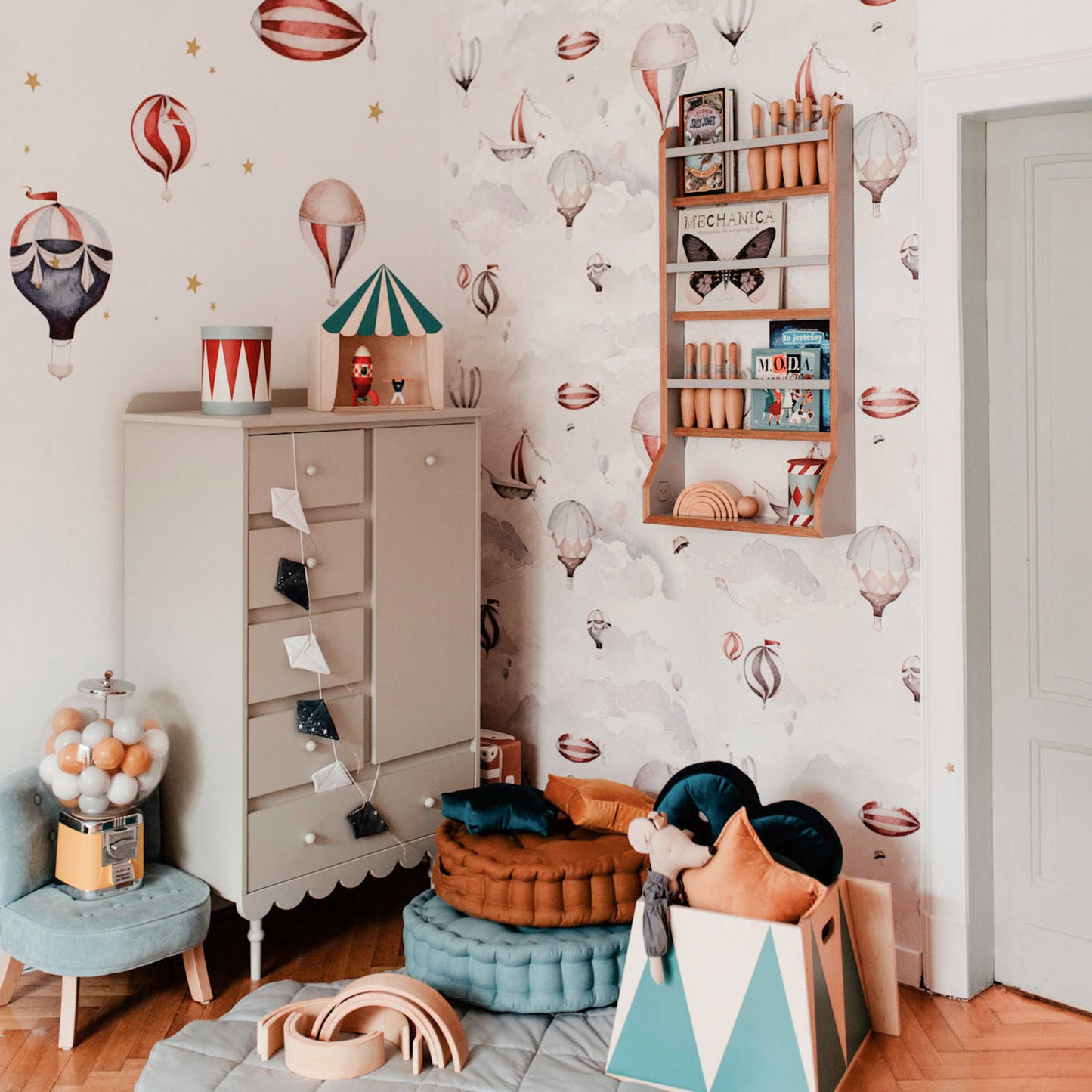 Kumode Bubi 140 x 84 x 50 cm olīves - N1 Home