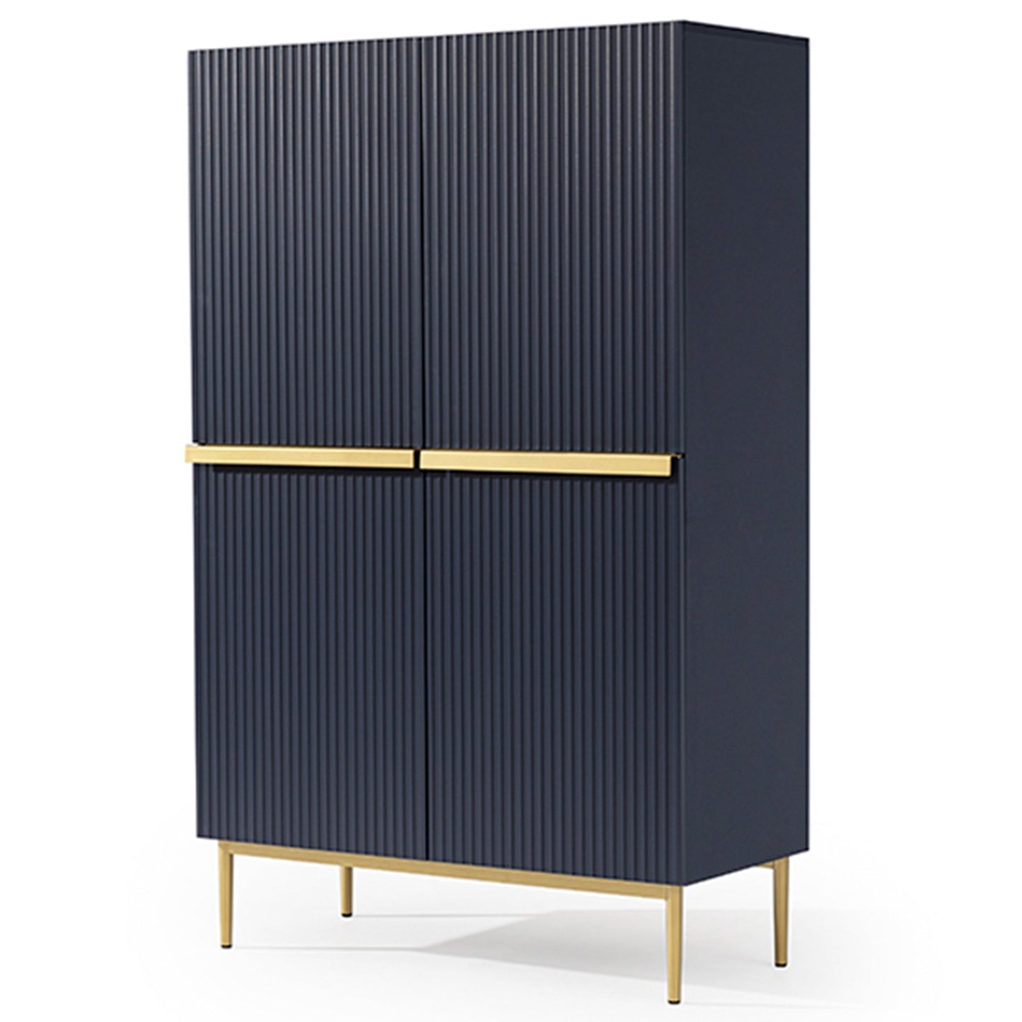 Kumode Austin 100/160/45 cm zils/zelts - N1 Home