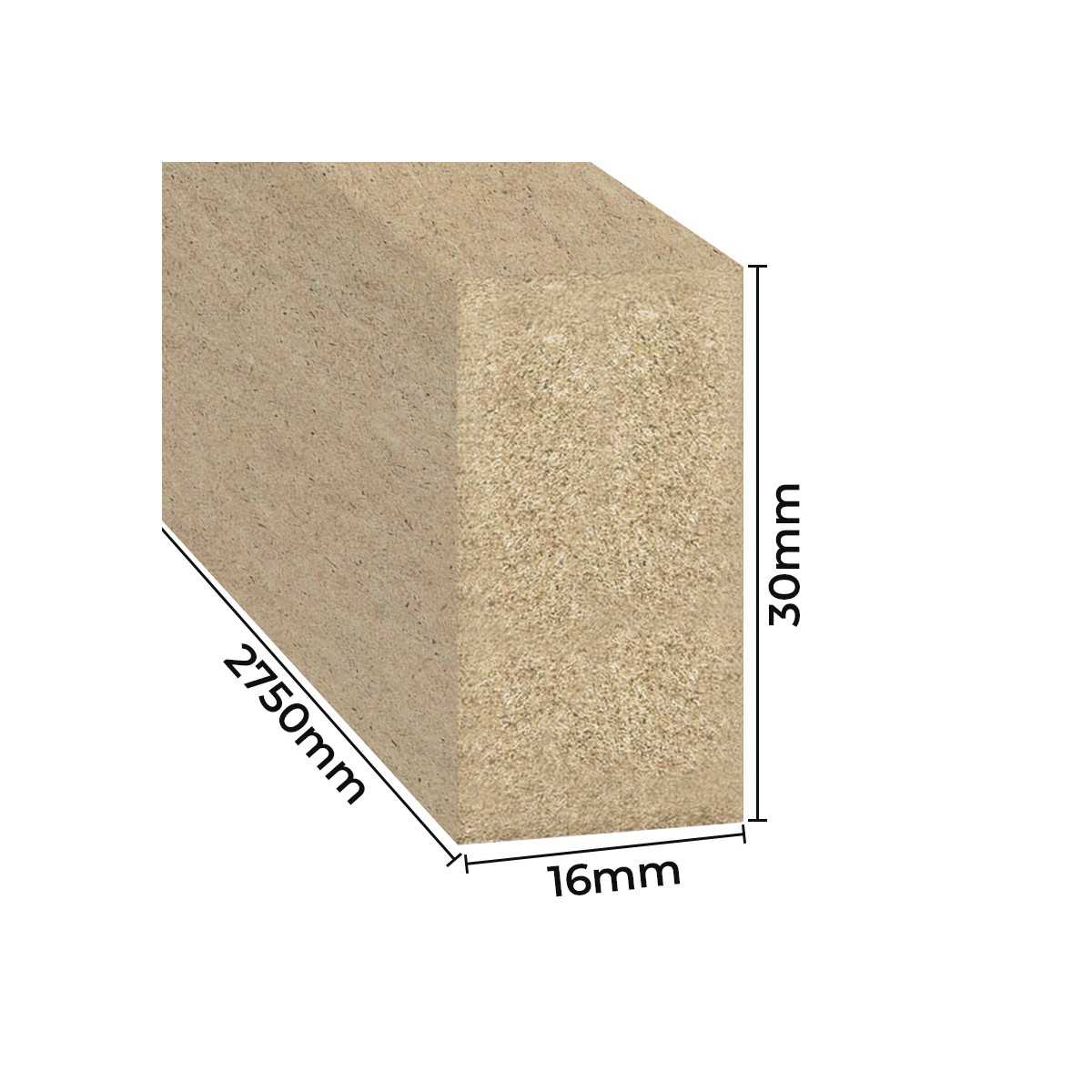 DIY līstes — krāsošanas sloksne [16x30] - N1 Home