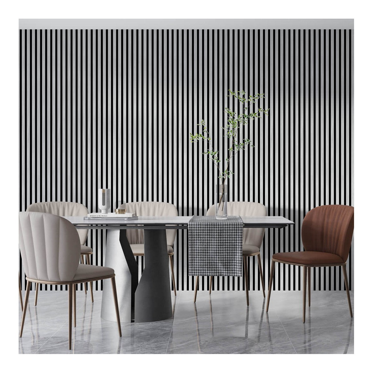 Sienas līstes 300/2750 mm balts - N1 Home