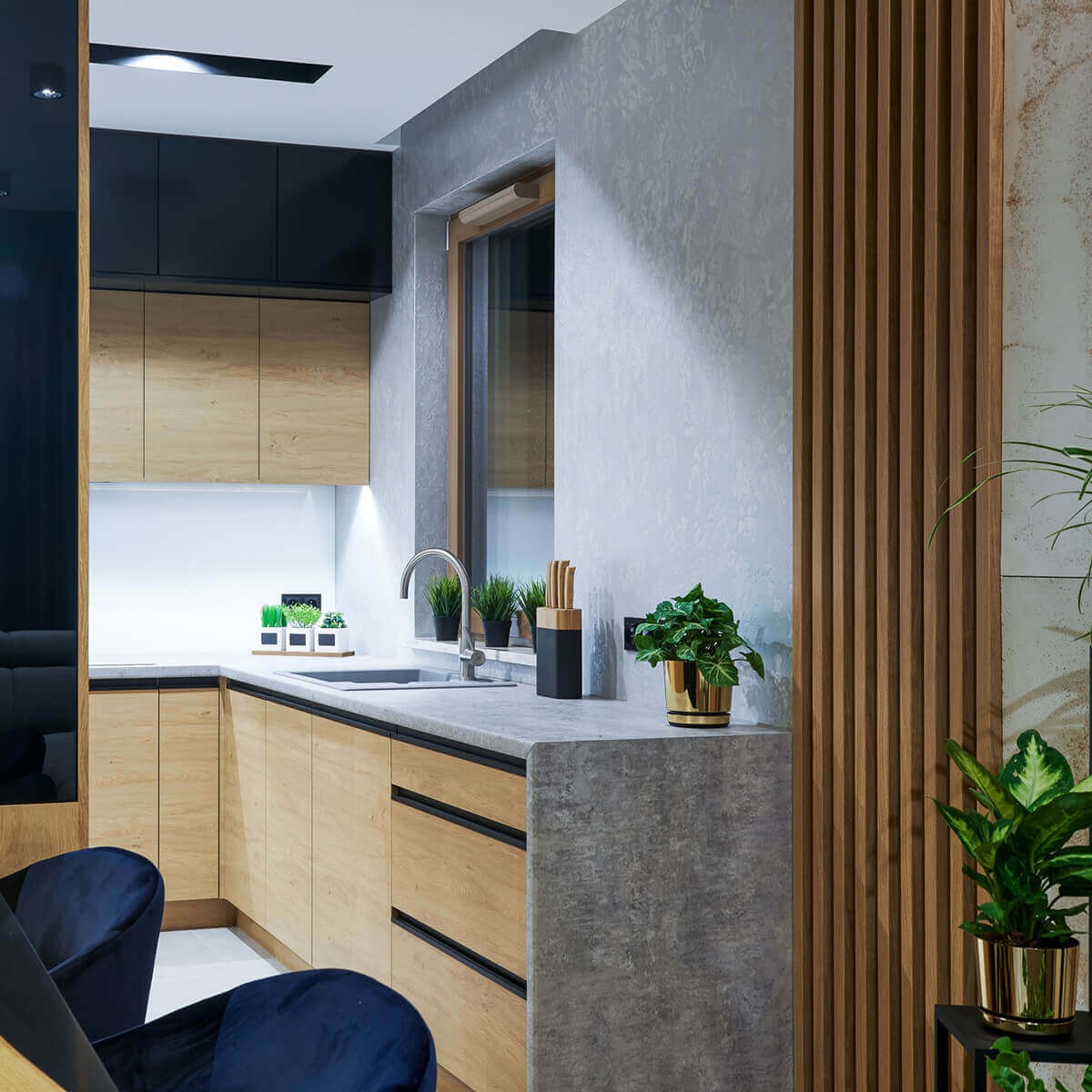 Sienas līstes 300/2750 mm Dabīgais ozols - N1 Home