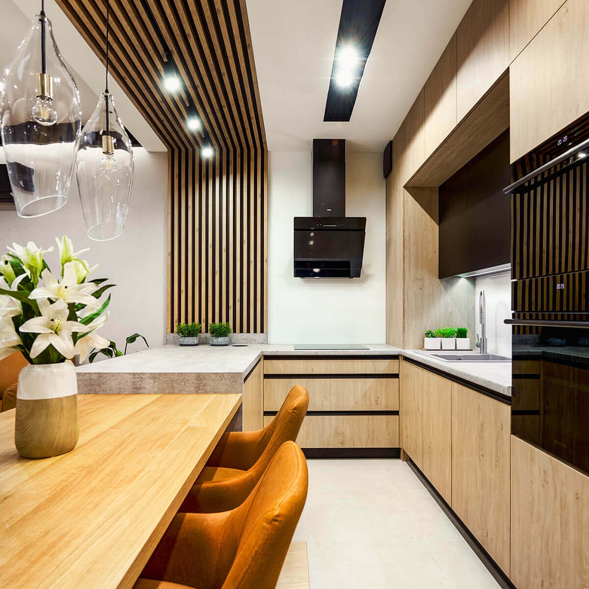 Sienas līstes 300/2750 mm Dabīgais ozols - N1 Home