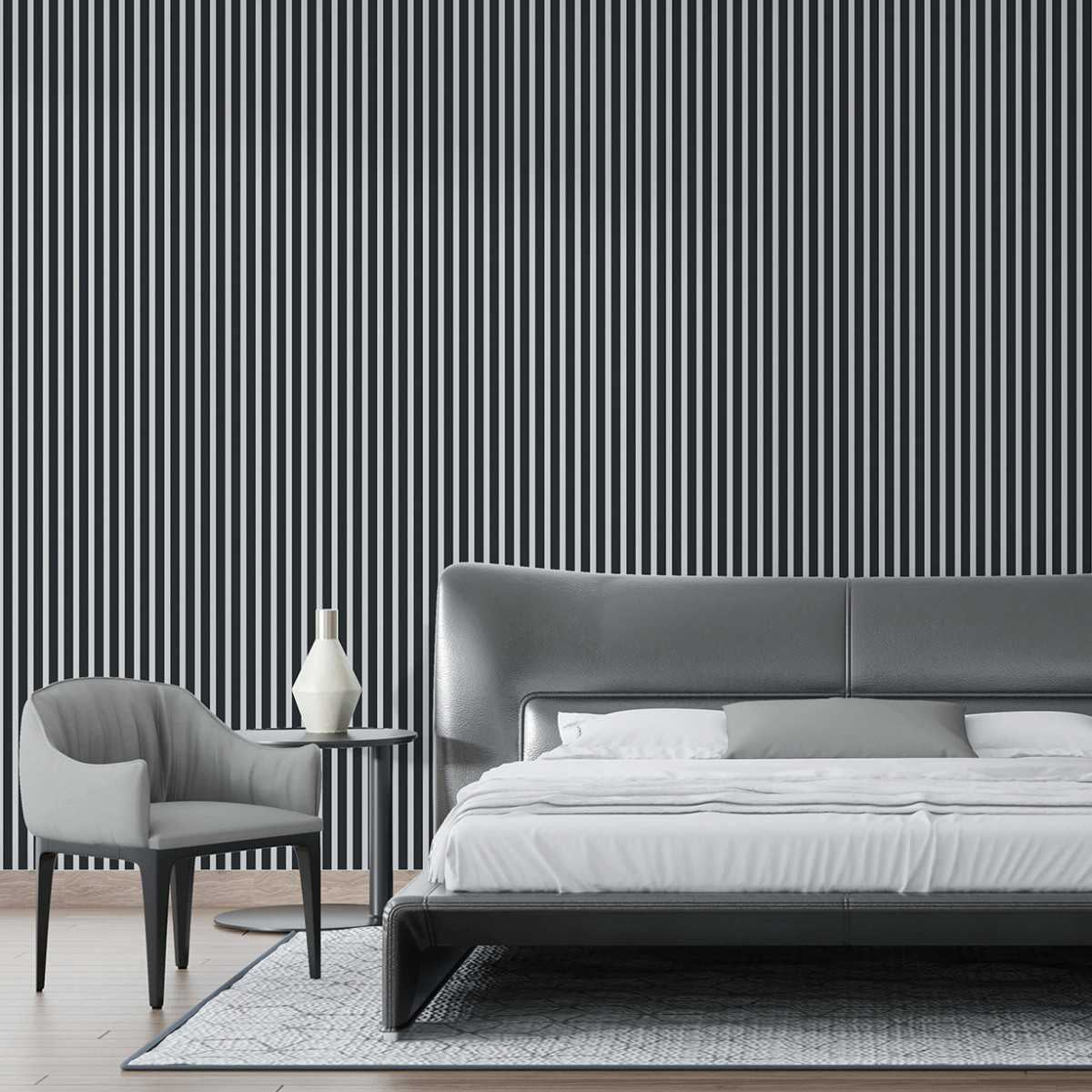 Lameles uz filca 2750/300 antracīts/melns - N1 Home