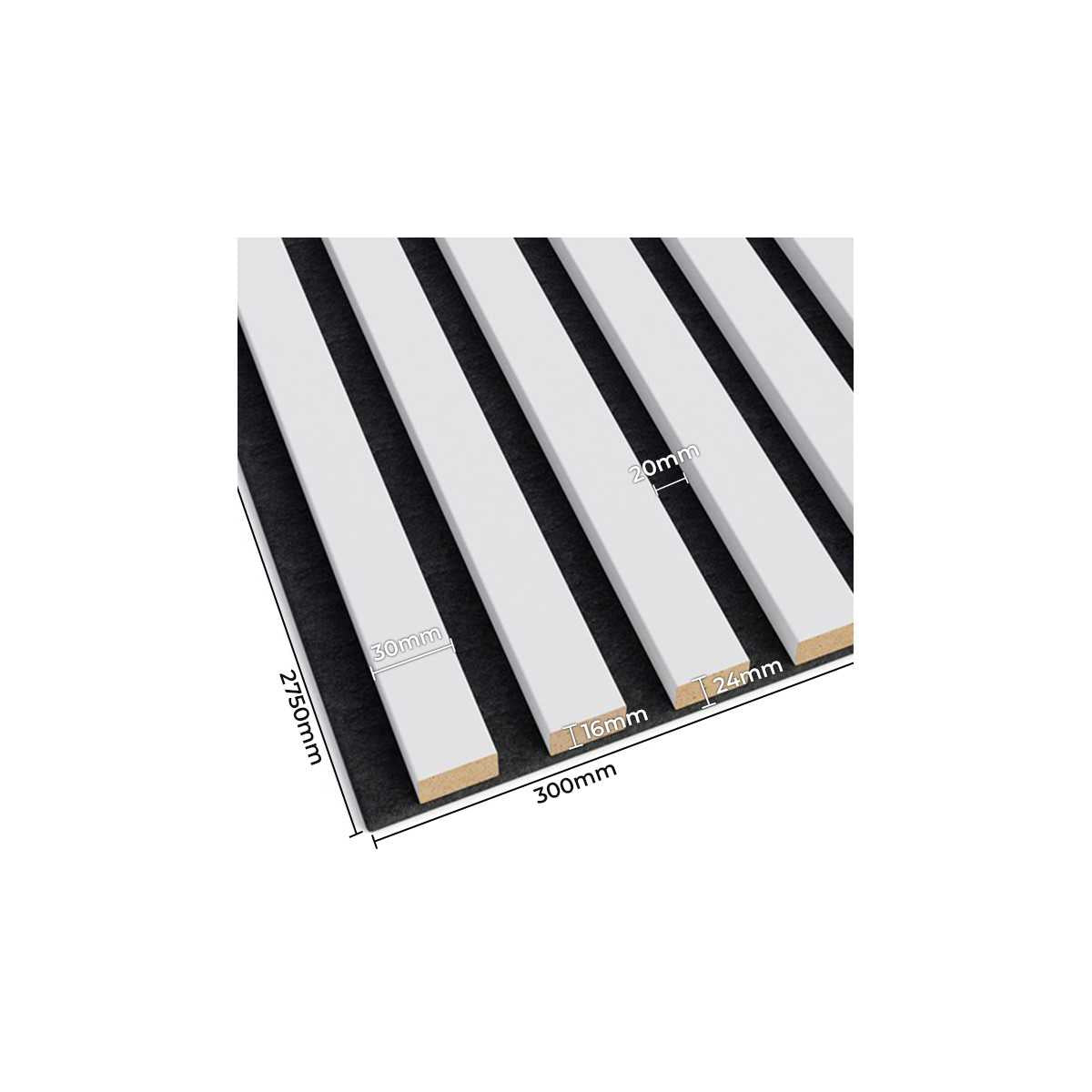 Lameles uz filca 2750/300 balts/bēšs - N1 Home