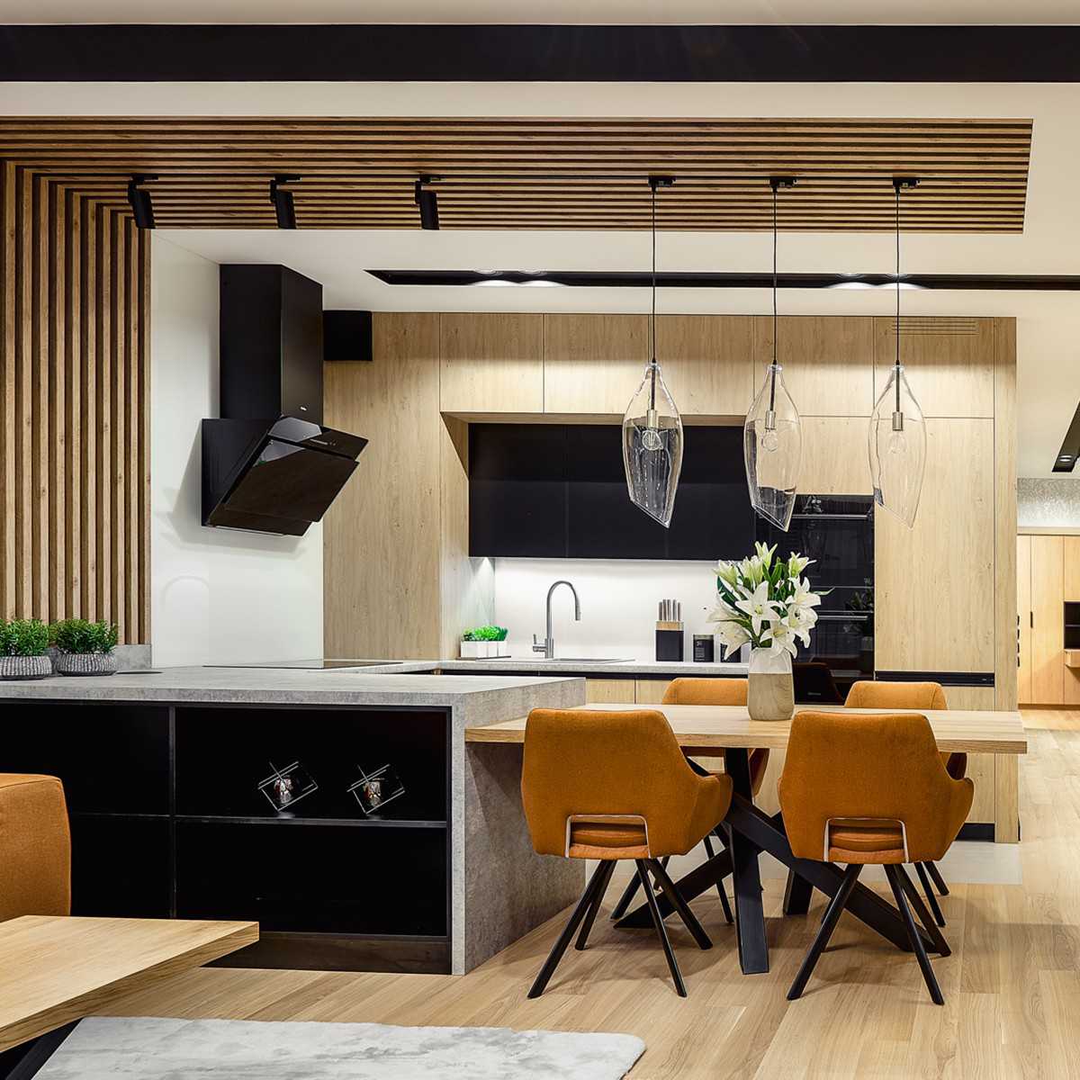 Lameles uz filca - dabīgais ozols/bēšs 2750x300 - N1 Home