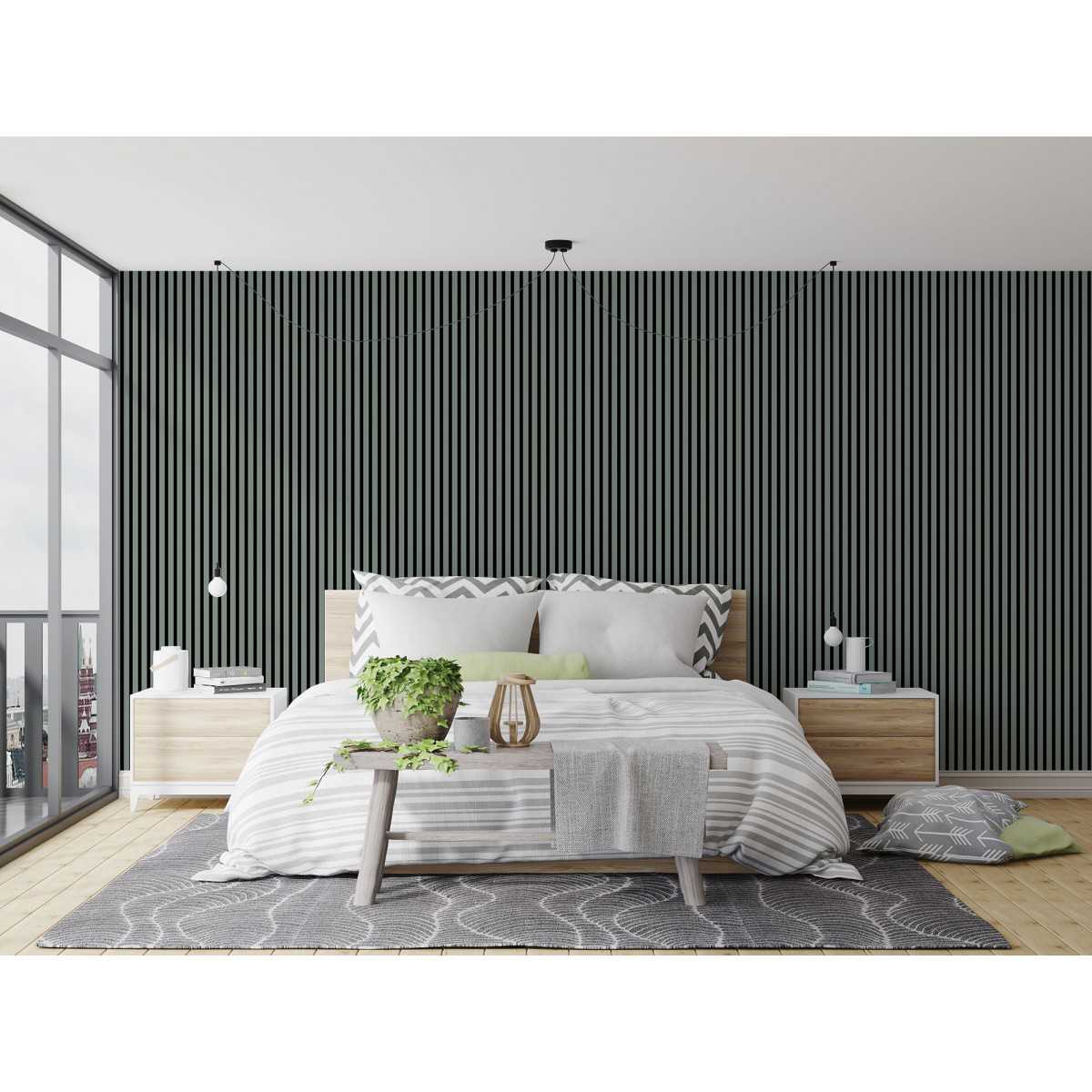 Lameles uz filca 2750/300 haki/pelēks - N1 Home