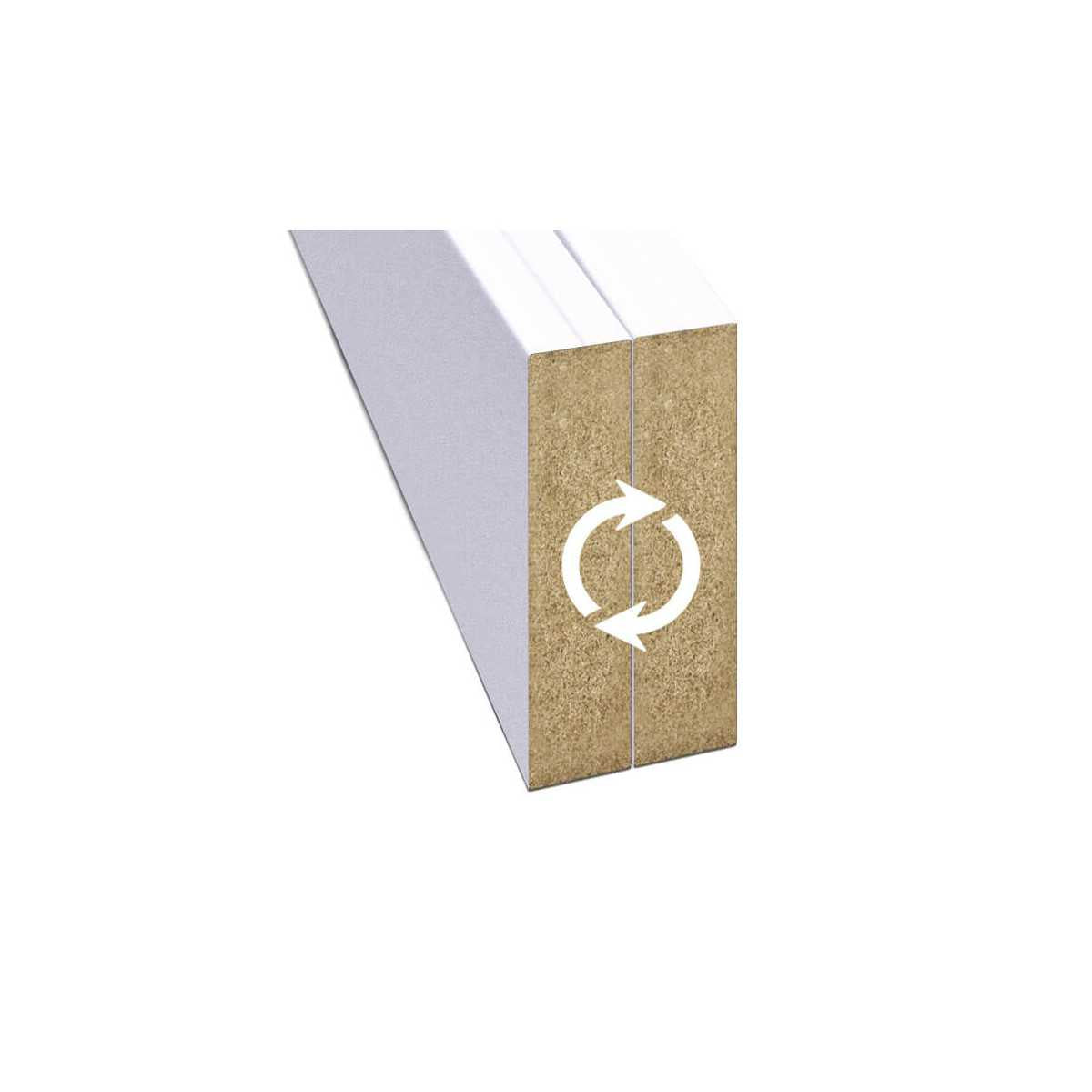 Sienas līstes - matētas baltas [22x70] - N1 Home