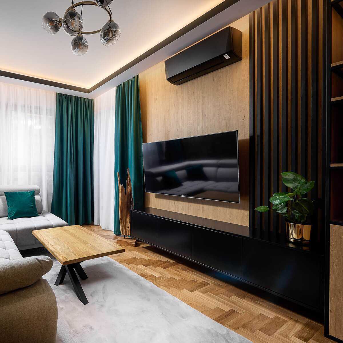 Sienas līstes - 16x30x2750 matētas melnas - N1 Home