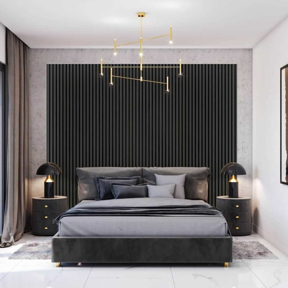 Sienas līstes - 30x40x2750 matētas melnas - N1 Home