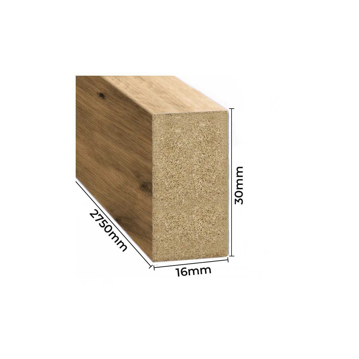 Sienas līstes - 16x30x2750 artisan ozols - N1 Home