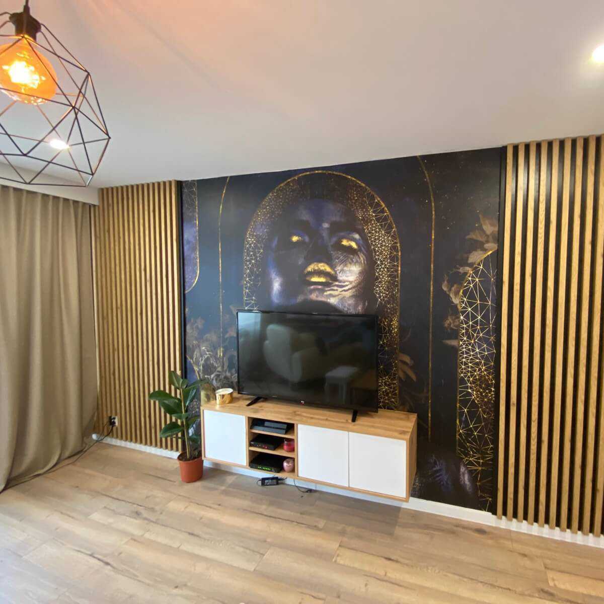 Sienas līstes - 30x40x2750 ozola finieris - N1 Home