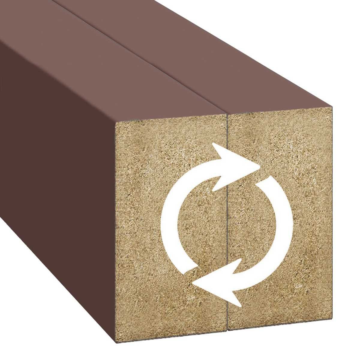 Sienas līstes - 16x30x2750 pūderis rozā - N1 Home