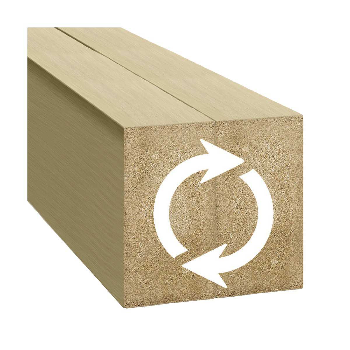 Sienas līstes - 16x30x2750 zelts - N1 Home