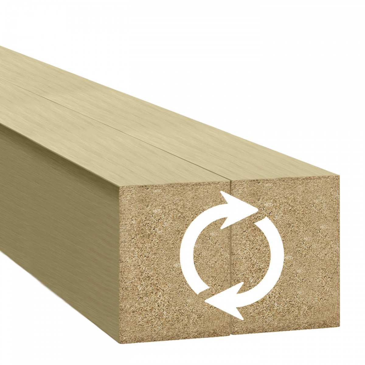 Sienas līstes - 30x40x2750 zelts - N1 Home