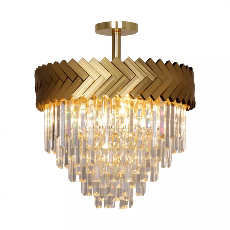 Piekaramā lampa Lija 60/50/50 cm zelts - N1 Home