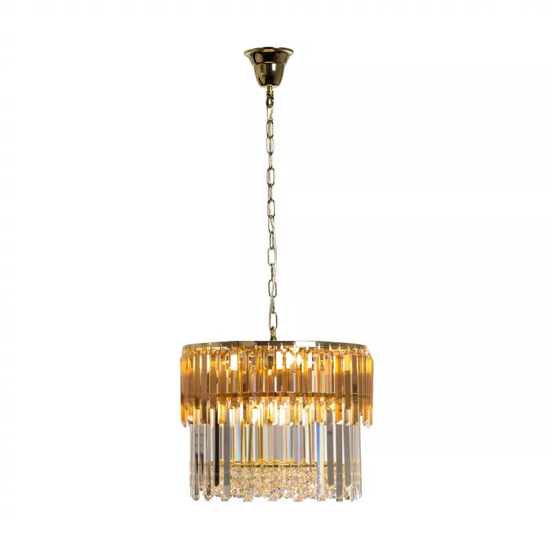 Piekaramā lampa Camars 95/40/40 cm zelts - N1 Home