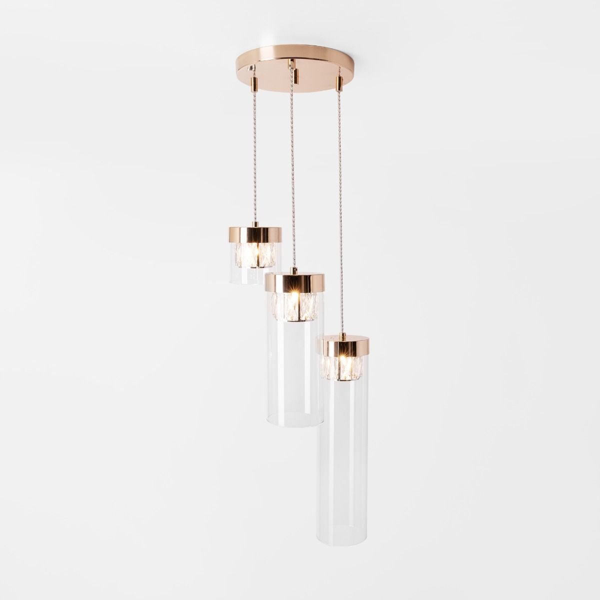 Piekaramā lampa Gemma 81/31 cm zelts