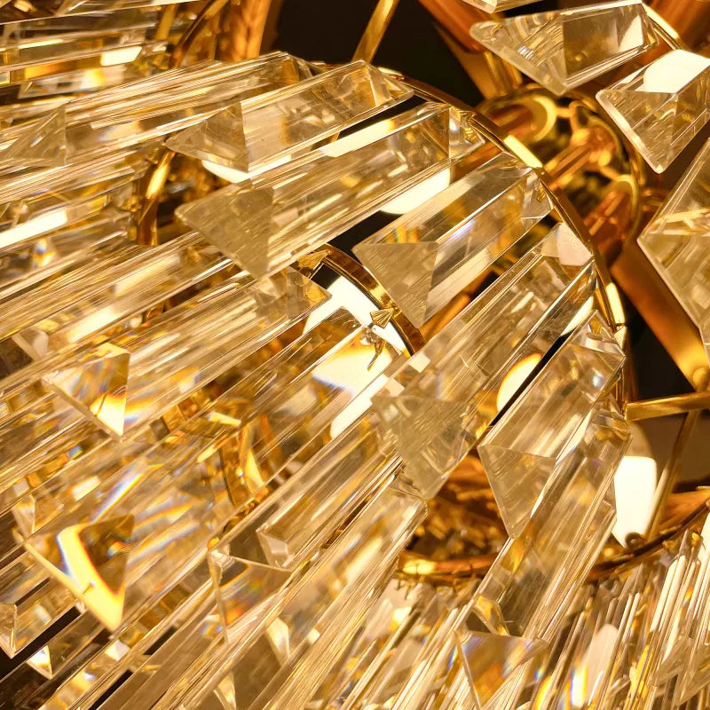 Piekaramā lampa Lija 100/50/50 cm zelts - N1 Home