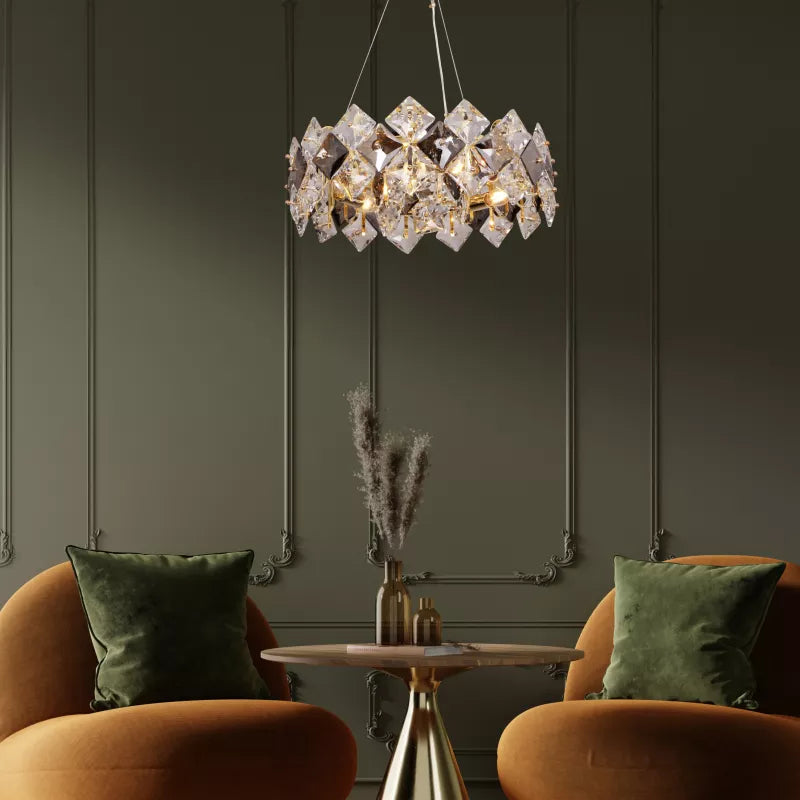 Piekaramā lampa Tia 115/50/50 cm zelts - N1 Home