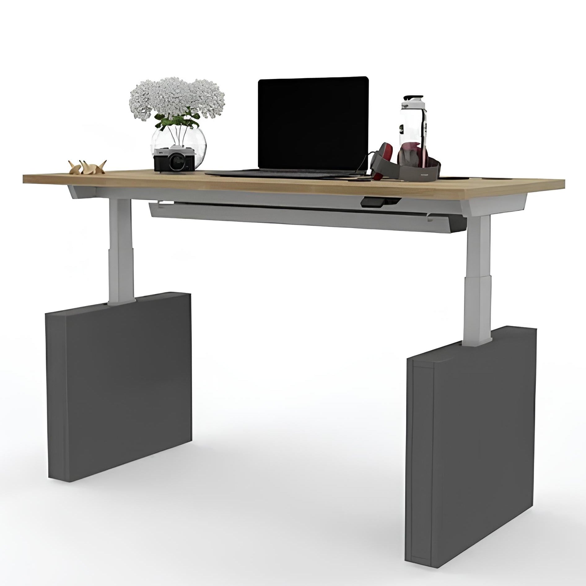 Galds Lanori-E 300 P 120-200/100/74 cm Acacia STD10 - N1 Home