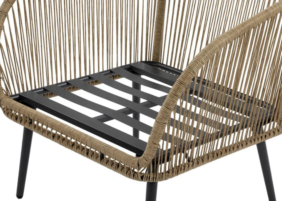 Dārza komplekts Fory Kaf ohra/melns - N1 Home