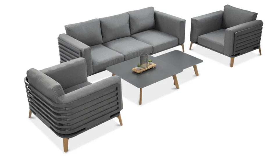 Atpūtas komplekts Radi Smols pelēks - N1 Home