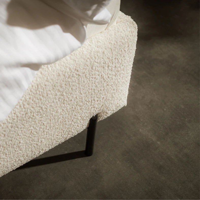 Gulta Ferria 140/160/180x200 cm krēms - N1 Home