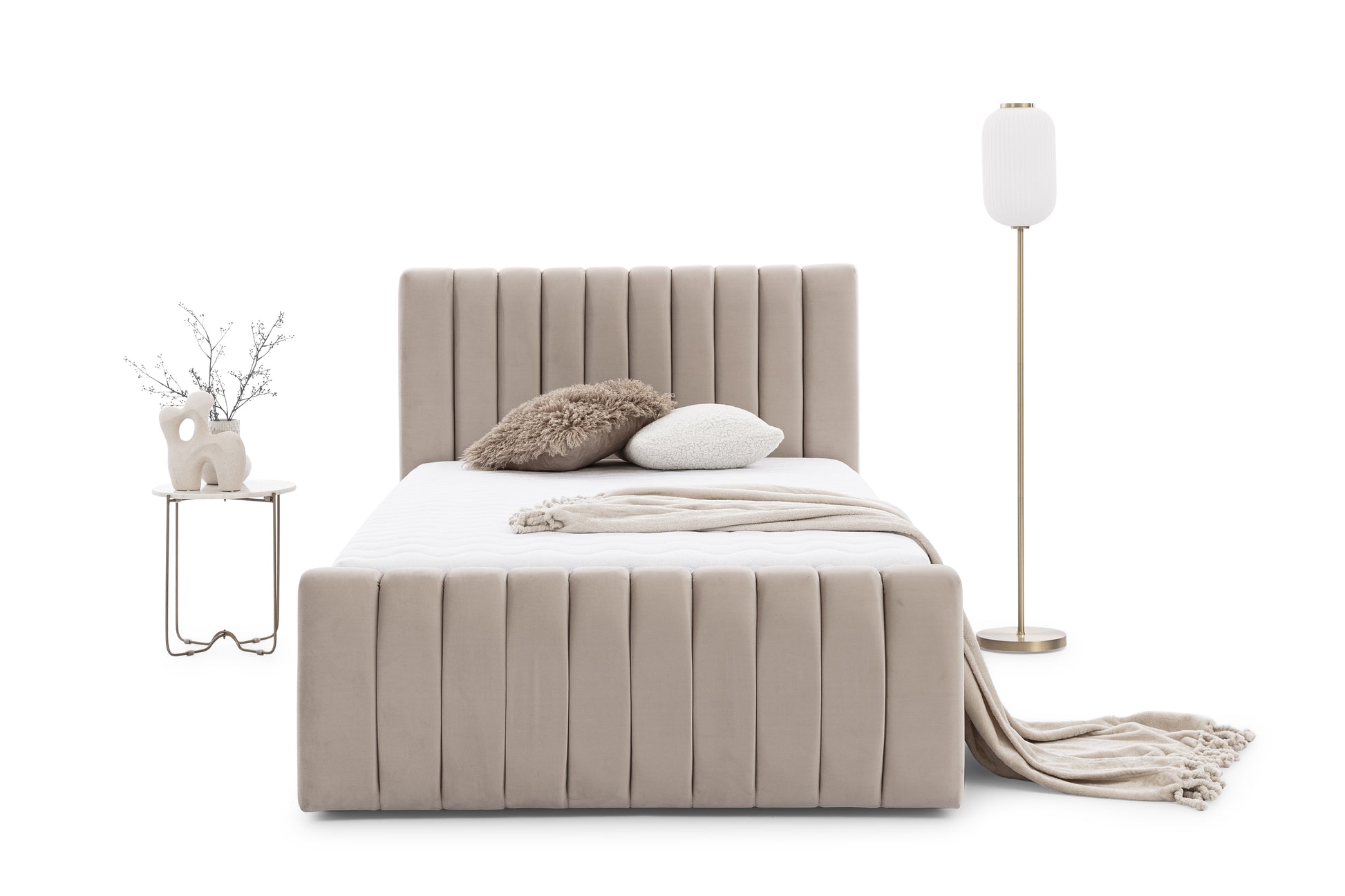 Gulta Austin 160/200 cm krēms - N1 Home