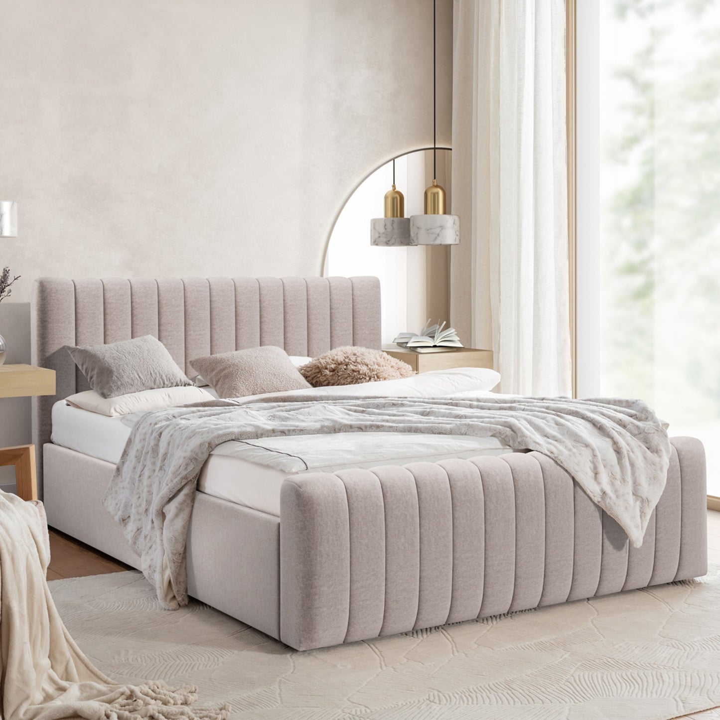 Gulta Austin ar konteineru 120; 140; 160; 180/200 cm Maya 01 - N1 Home