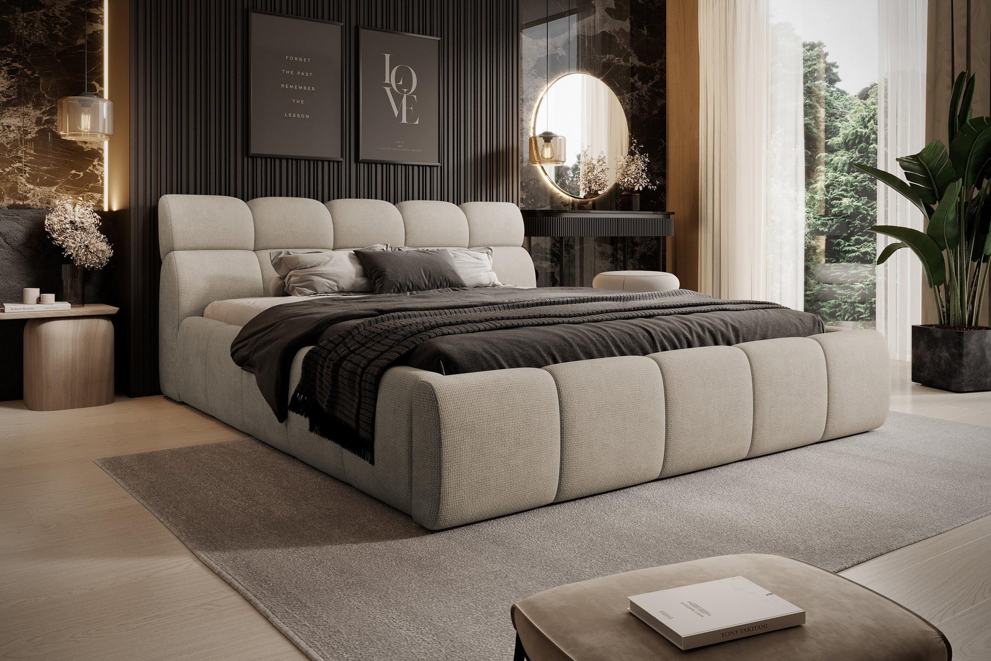 Gulta Giu 140/160/180x200 cm Eden 4 - N1 Home