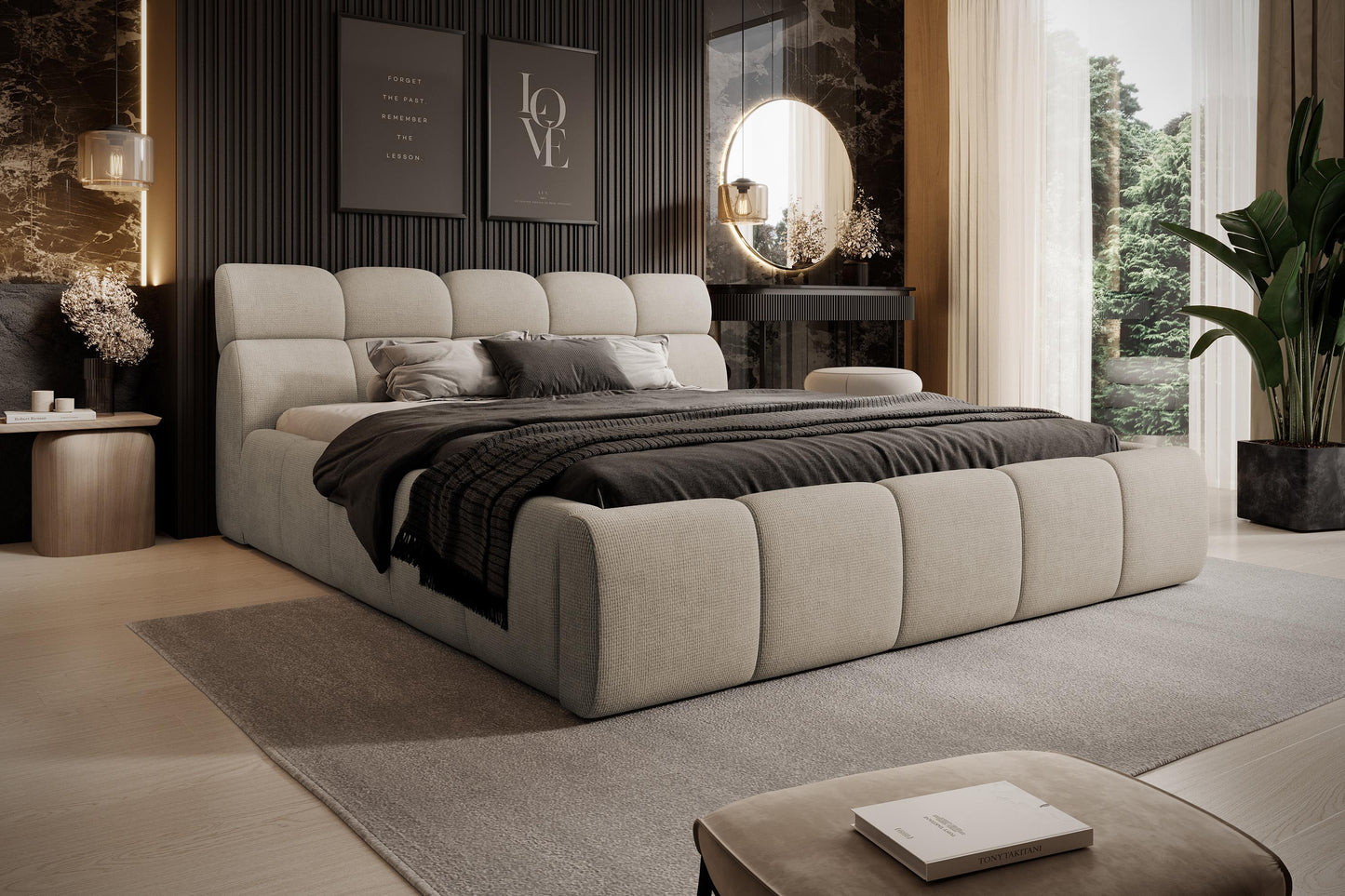 Gulta Giu 140/160/180x200 cm Eden 4 - N1 Home