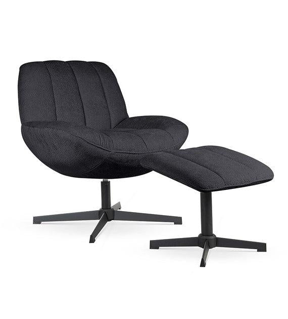 Krēsls LU melns 81/49/71 cm - N1 Home