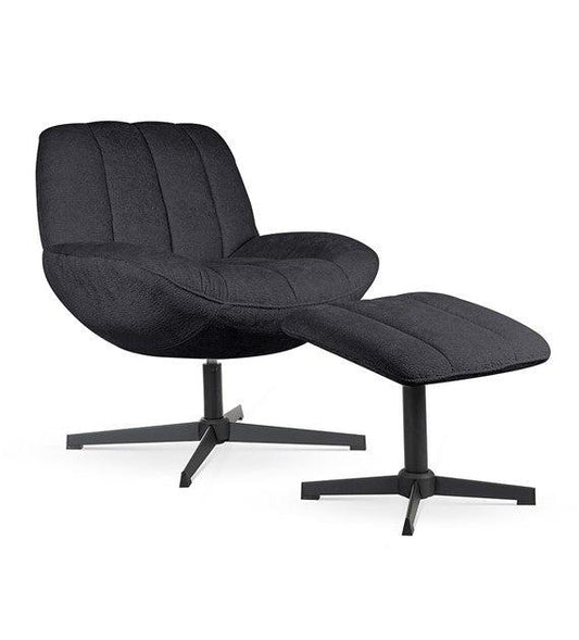 Krēsls LU melns 81/49/71 cm - N1 Home