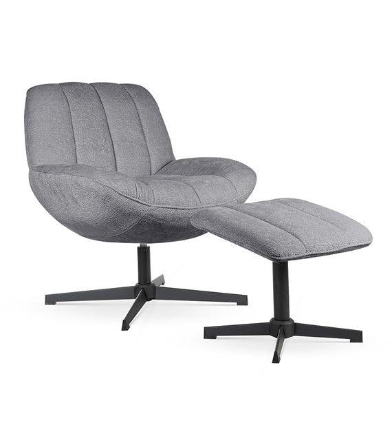 Krēsls LU pelēks 81/49/71 cm - N1 Home