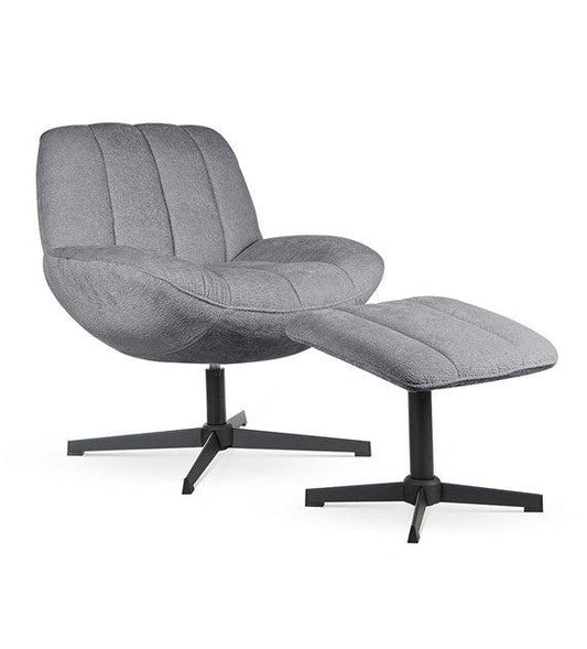 Krēsls LU pelēks 81/49/71 cm - N1 Home