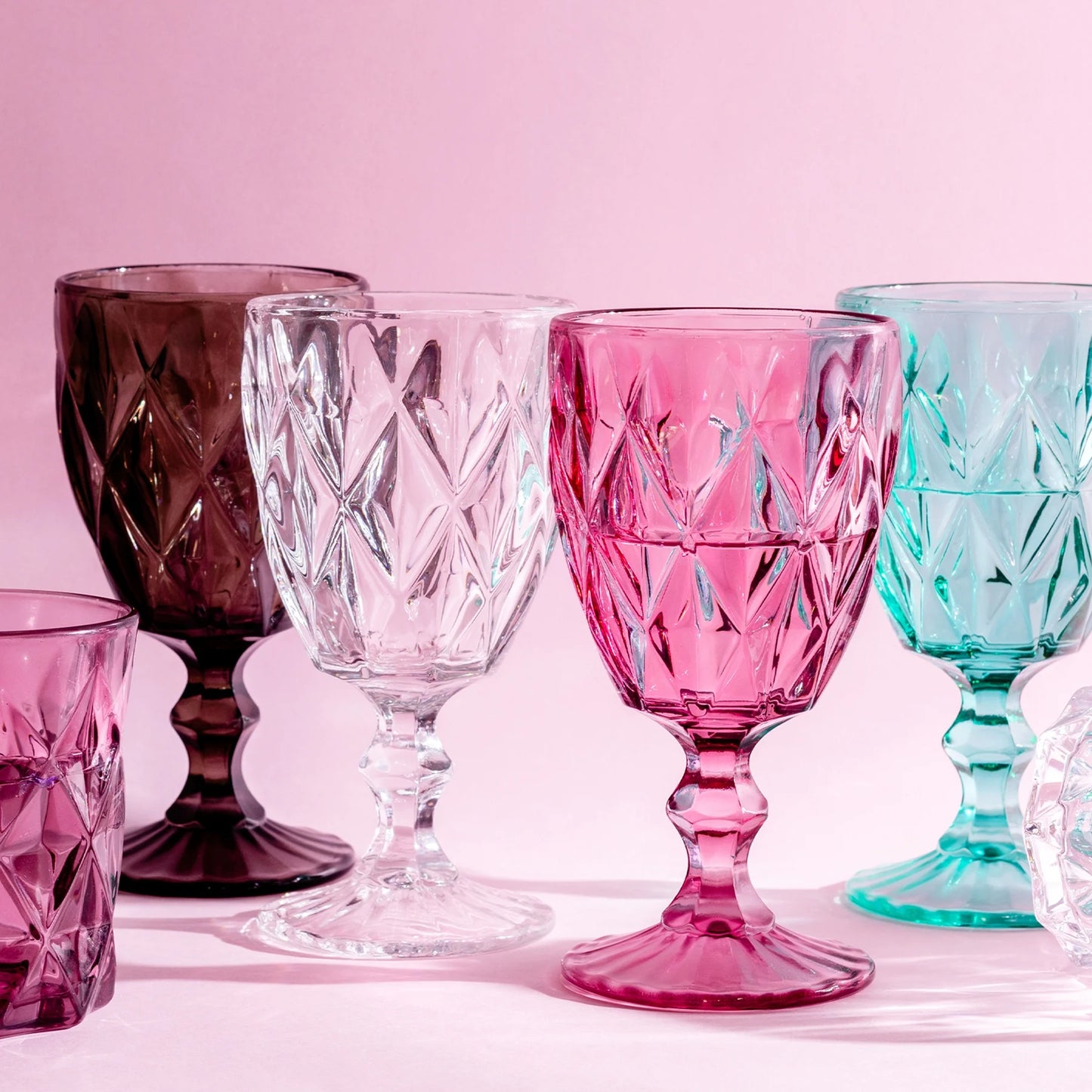 LUNNA caurspīdīgo vīna glāžu komplekts, 4gab.0,31l - N1 Home