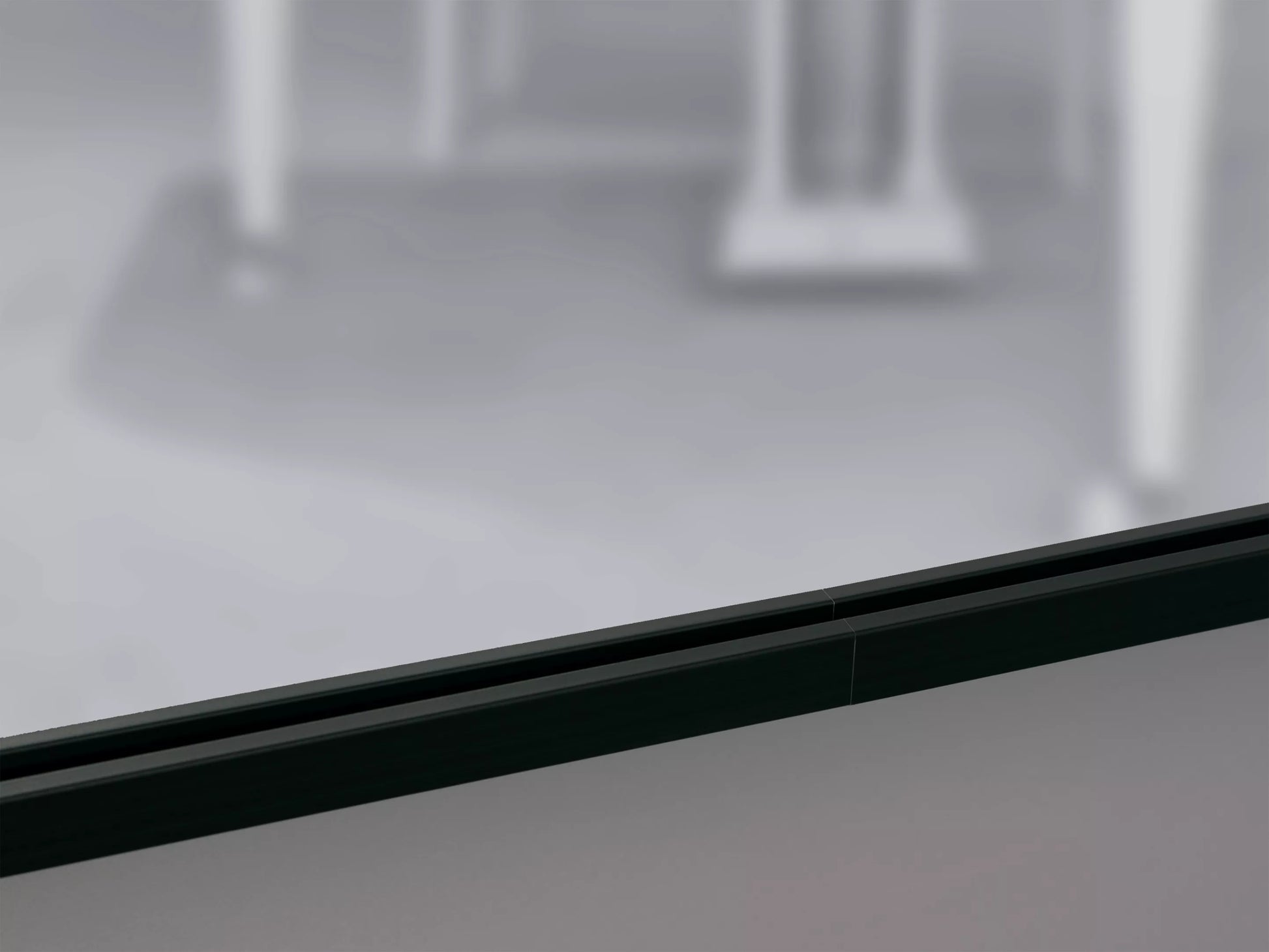 Spogulis melnā rāmī 60 x 80 cm - N1 Home