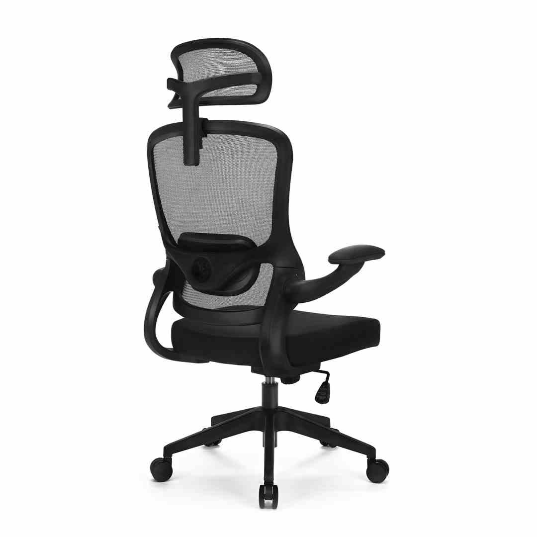 Biroja krēsls Jus 52/50/130 melns - N1 Home