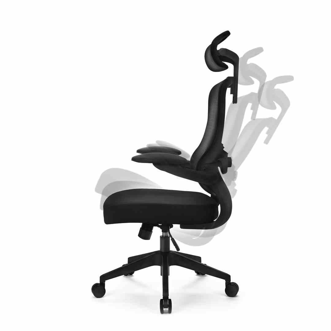 Biroja krēsls Jus 52/50/130 melns - N1 Home