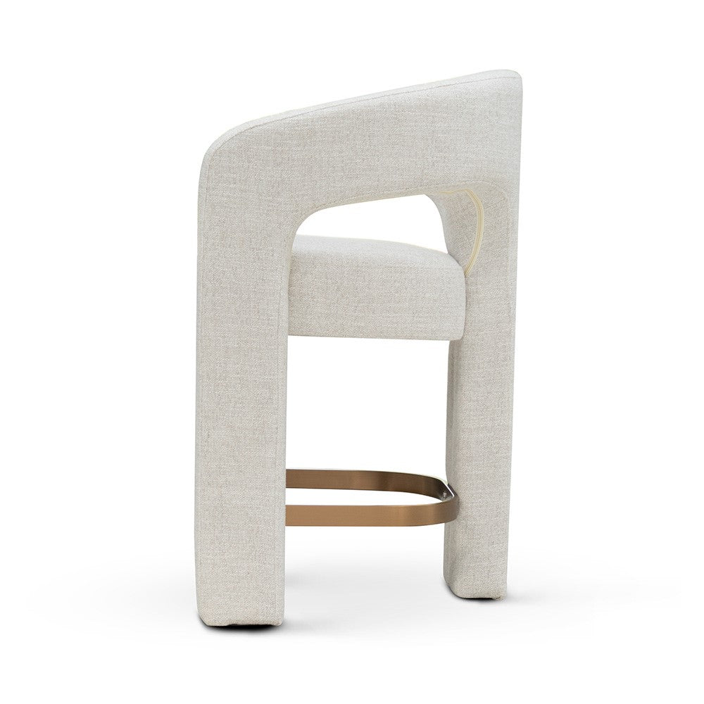 Bāra krēsls Mac 62/70/100 cm gaiši pelēks - N1 Home