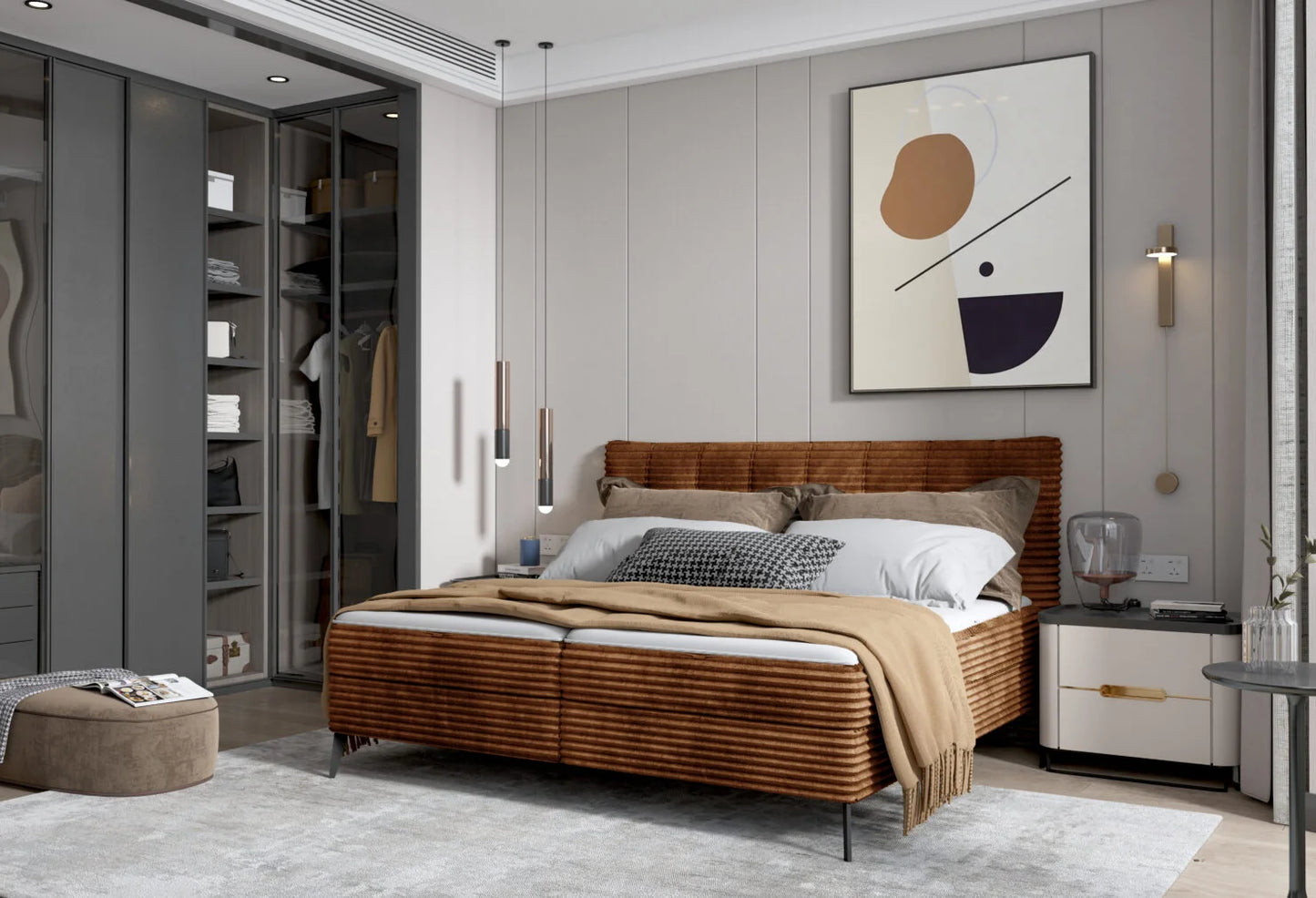 Gulta Marti 140/160/180 x 200 cm terakots - N1 Home