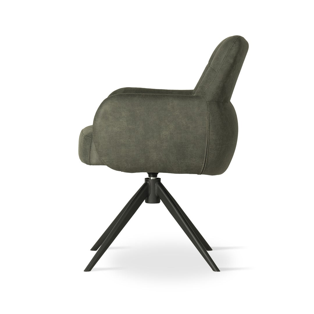 Krēsls Mate 62/58/83 cm zaļš - N1 Home